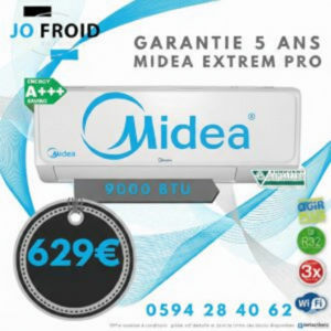 Climatiseur Midea Extrem Pro – Performance Tropicale à 629 €