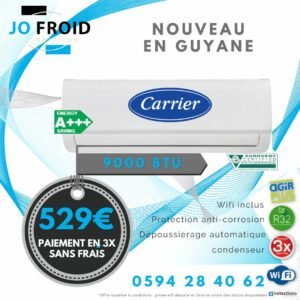 CARRIER 9000 btu A+++