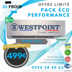 WESTPOINT 9000 btu A+++